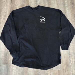 RARE Disneyland Paris Spirit Jersey Black Sz M